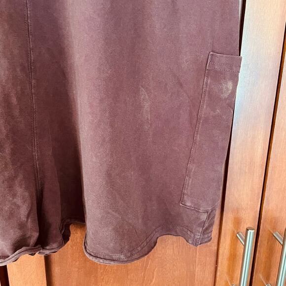 Free People Movement Hot Shot Tee Romper Brown Size XS - Picture 8 of 11